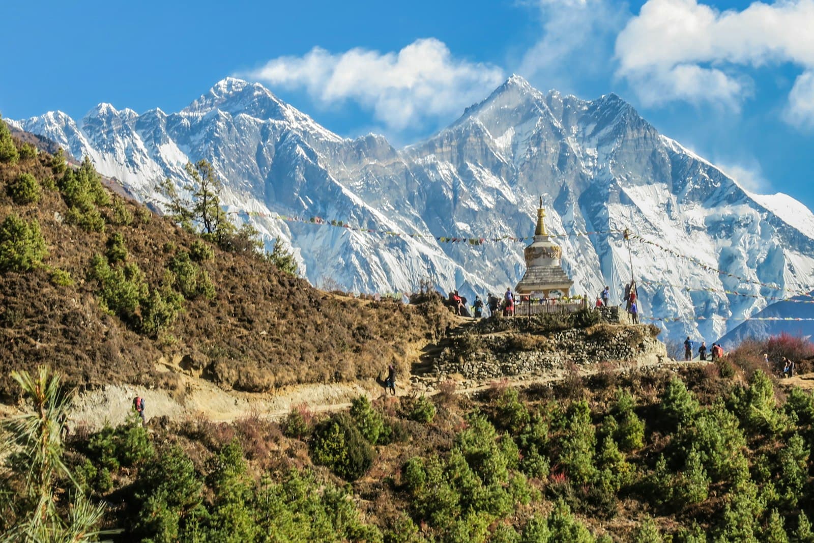 Traveler in Pokhara